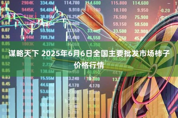 谋略天下 2025年6月6日全国主要批发市场柿子价格行情