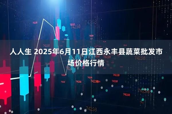 人人生 2025年6月11日江西永丰县蔬菜批发市场价格行情
